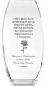 Wazon z grawer PREZENT na ślub wesele Jubileusz