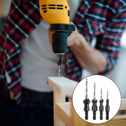 Wiertła do Drewna z Gzymką Fazownikiem + IMBUS nawiertaki z pogłębiaczem M2 na Arena.pl