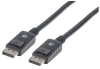 Kabel DisplayPort 1.2 DP-DP M/M 4K*60Hz 2m Czarny