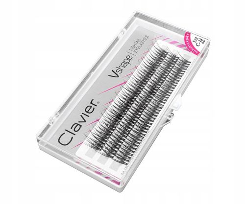 Clavier Kępki Rzęs Vshape – Jaskółki Fishtail 12mm na Arena.pl