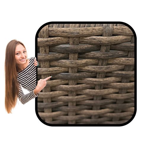 ZESTAW MEBLI OGRODOWYCH NM04 MTG MEBLE OGRODOWE TECHNORATTAN BRĄZ JASNY na Arena.pl