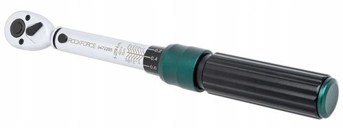 KLUCZ DYNAMOMETRYCZNY 1-25NM Z BLOKADĄ 1/4'' ETUI CERTYFIKAT KALIBRACJI na Arena.pl