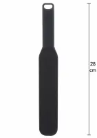 hidden desire spiked paddle medium silikonowy czarny 32 cm