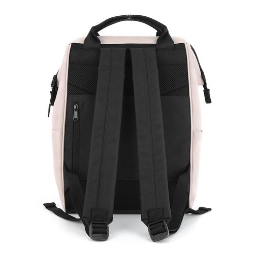 podróżny różowy plecak damski z saszetką - himawari na Arena.pl