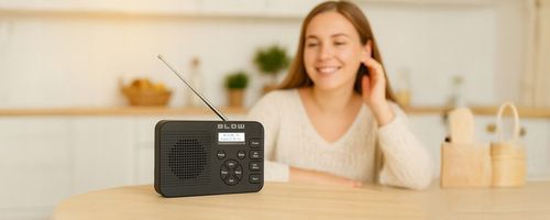 RADIO CYFROWE KUCHENNE BUDOWLANE PRZENOŚNE LCD BLUETOOTH DAB+ FM AUX na Arena.pl