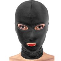 maska, kominiarka dla kobiet i mężczyzn otwarte oczy i usta.