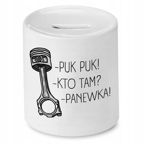 Skarbonka Dla Mechanika Mechanik Mechanic Prezent Z Nadrukiem Ze Zdjęciem zdjęcie 1