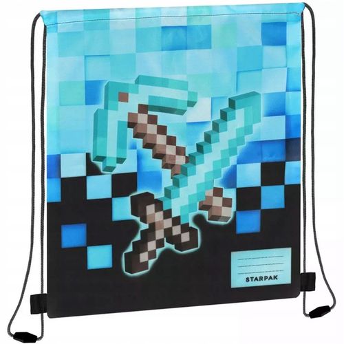 WOREK SZKOLNY PLECAK NA BUTY OBUWIE WF PIKSELE MIECZ KILOF DLA CHŁOPCA na Arena.pl