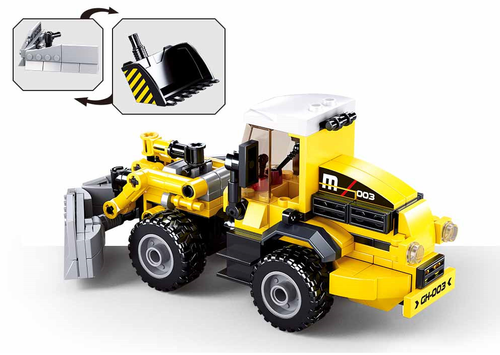 KLOCKI SLUBAN TOWN Koparko ładowarka 200 - B0803 na Arena.pl