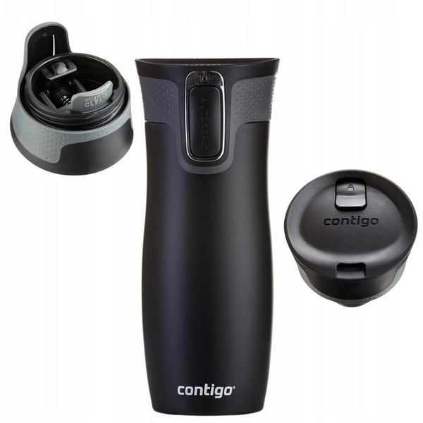 Kubek termiczny podwójne ścianki Contigo WEST LOOP 470 ml zdjęcie 1