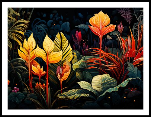Plakat 80x60cm Tropikalna Symfonia na Arena.pl