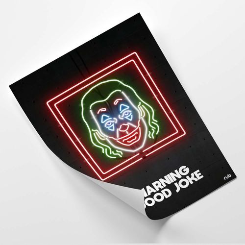 Plakat, Neony Joker 40x60 na Arena.pl
