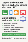 Naprawa komputerów, telefonów, drukarek, konsoli, TV. Zgłoś usterkę online