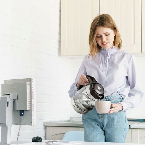 CZAJNIK ELEKTRYCZNY Z REGULACJĄ TEMPERATURY 1,8L BEZPRZEWODOWY 2200W na Arena.pl