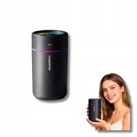 Nawilżacz powietrza dyfuzor zapachowy aromaterapia lampka nocna led do auta