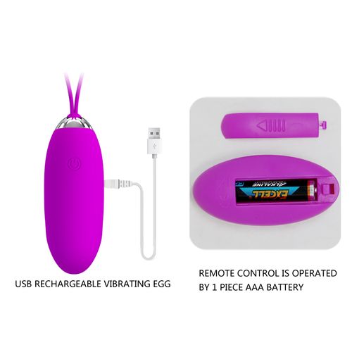 PRETTY LOVE  JULIA, 12 vibration functions Wireless remote control na Arena.pl