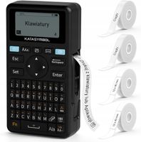 DRUKARKA PRZENOŚNA ETYKIET BLUETOOTH Z KLAWIATURĄ QWERTY