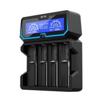 Ładowarka Xtar X4 4 16340, 17670, 18650, 20700, 21700, 26650, AA, AAA (R14)