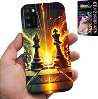 ETUI DO SAMSUNG GALAXY A41 - SZACHY SZACHOWNICA, DLA SZACHISTY PIONEK