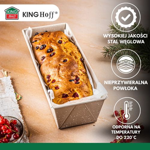 forma keksówka do chleba pasztetu 35x11,5cm kinghoff kh-1973 na Arena.pl