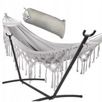 STELAŻ z HAMAKIEM 2 osobowym XXL STELAŻ do hamaka malowany PROSZKOWO 250 KG