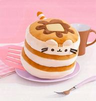 MASKOTKA KOT PLUSZOWY PODUSZKA NALEŚNIK PLUSZAK PUSHIN PRZYTULANKA KOTEK