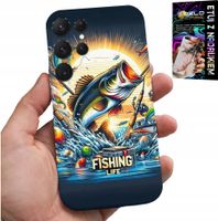 ETUI DO SAMSUNG GALAXY S25 ULTRA - WZORY DLA WĘDKARZA, RYBY, DORSZ, ŁOSOŚ