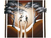 90CM 80 OBRAZ 3 ELEM SPACER O ZACHODZIE SŁOŃCA ŚCIENNY