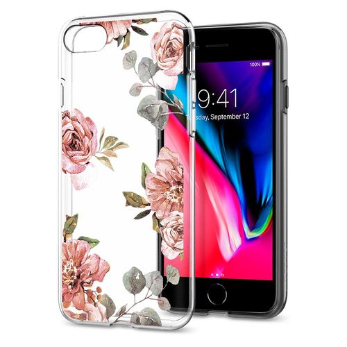 SPIGEN LIQUID CRYSTAL Apple iPhone 7/8 4,7 - AQUA ROSE na Arena.pl