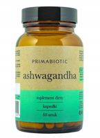 Primabiotic Ashwagandha 60 kaps odporność pamięć sen regeneracja