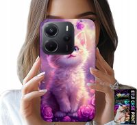 ETUI DO XIAOMI NOTE 14 4G - SŁODKI KOTEK, KOT, WZORY ZE ZWIERZĘTAMI