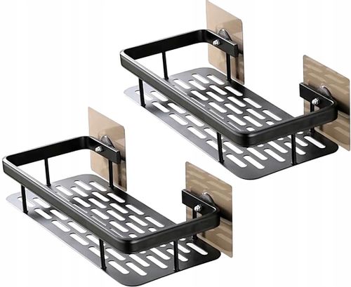 Półka Wisząca Łazienkowa Pod Prysznic 2Szt Loft na Arena.pl