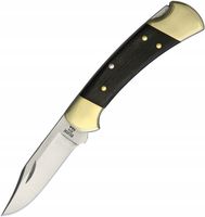 Buck Ranger nóż składany 112BRS, skórzana pochwa