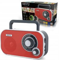 Kuchenne Radio Przenośne Małe Am/Fm Retro Stylowe