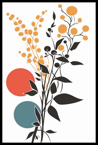 Plakat 40x60cm Rozkwitające Życie zdjęcie 2