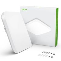 Lampa Sufitowa Plafon LED 24W 2400LM 23x23x5cm Natynkowy Biały