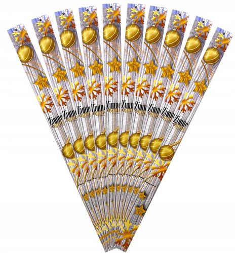 DŁUGIE ZIMNE OGNIE ŁADNE OPAKOWANIE Triplex 70 cm 100 sztuk na Arena.pl