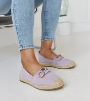 Fioletowe espadryle z łańcuchem Radwana 37