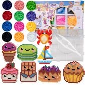 Koraliki Do Prasowania Iron Beads Podkładka 4000 El. Dla Dzieci 100% Eco