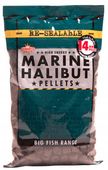 2 x PELLET DYNAMITE BAITS MARINE HALIBUT 14mm 900g