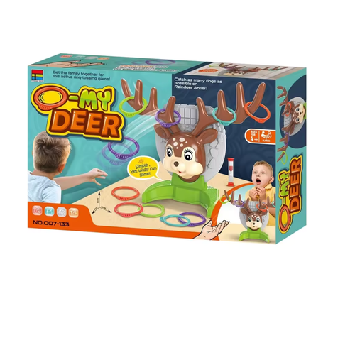 Traf Do celu Gra Zręcznościowa Składany Jelonek Jeleń Obręcze Klepsydra na Arena.pl