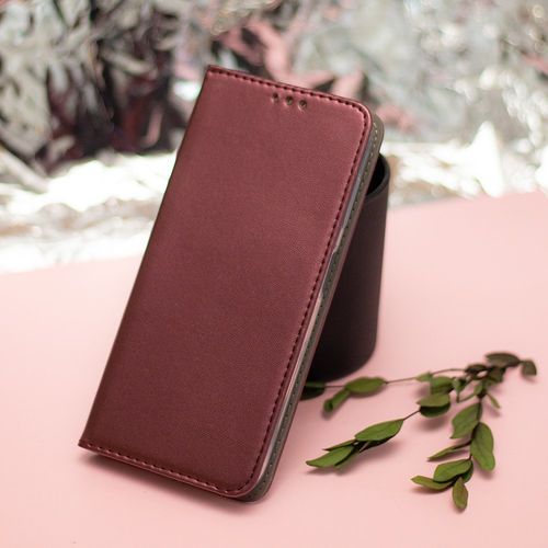 Etui Smart Magnetic do REALME Note 60 burgundowe na Arena.pl