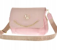 Laura Biaggi torebka listonoszka różowa holo R276