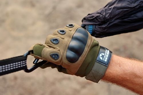 Rękawiczki taktyczne militarne bojowe zielone M na Arena.pl