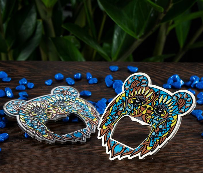 OTWIERACZ STALOWY DO BUTELEK NAPOJÓW KAPSLI MIŚ zdjęcie 7