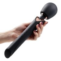 Crushious Holly Rechargeable Wand Massager Black