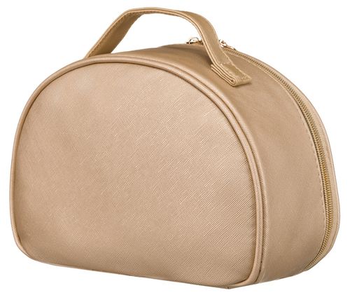 kosmetyczka damska w typie kuferka ze skóry ekologicznej - peterson na Arena.pl