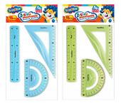 zestaw geometryczny 3el. 15cm bambino 3134
