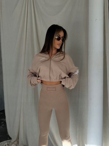 LA MANUEL - Legginsy SOFT TOUCH Camel - M na Arena.pl