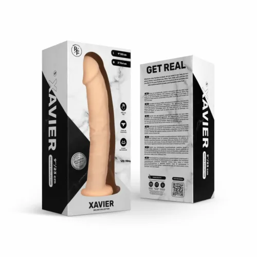 real fantasy deluxe xavier 23 cm - model anatomiczny z przyssawką, silexpan na Arena.pl